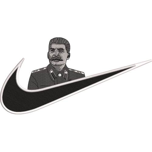 Файл вышивки Найк Сталин Nike Stalin