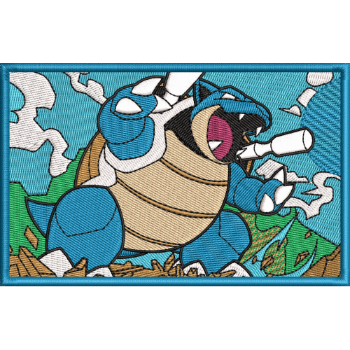 Файл вышивки Бластойз Покемон / Pokemon Blastoise