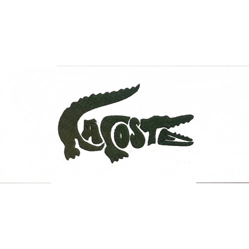 Файл вышивки Lacoste logo