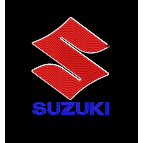 Файл вышивки Сузуки/Suzuki 4 размера