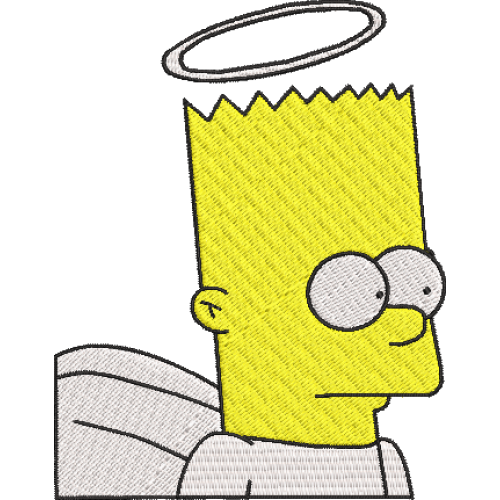 Файл вышивки Барт Ангел / Парный дизайн