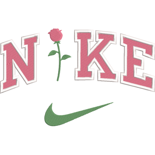 Файл вышивки NIKE ROSE