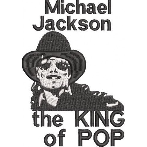 Файл вышивки Michael Jackson