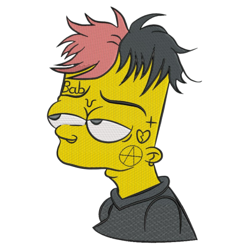 Файл вышивки Барт/Симпсоны