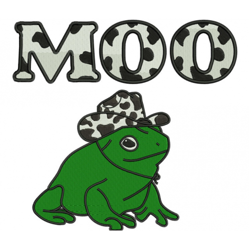 Файл вышивки MooFrog