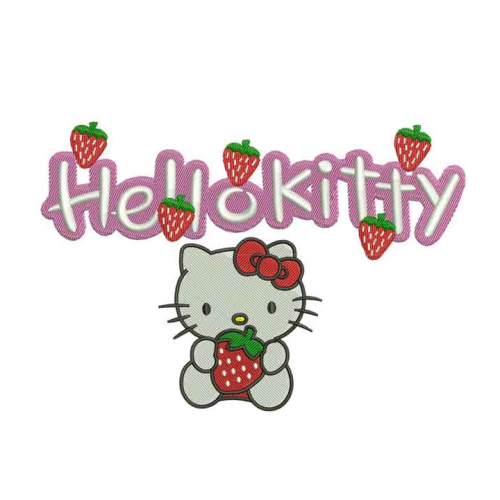 Файл вышивки HelloKittyStrawberry