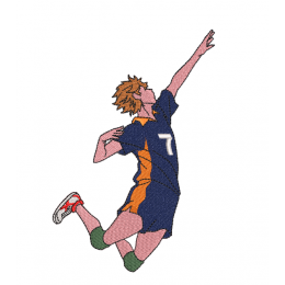 Hinata Shoyo из аниме Haikyuu