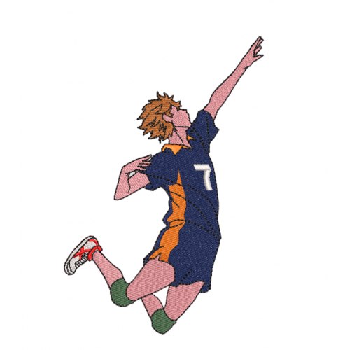 Файл вышивки Hinata Shoyo из аниме Haikyuu