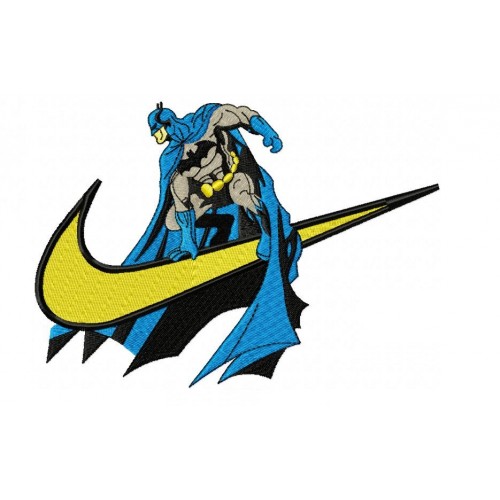 Файл вышивки Batman Nike