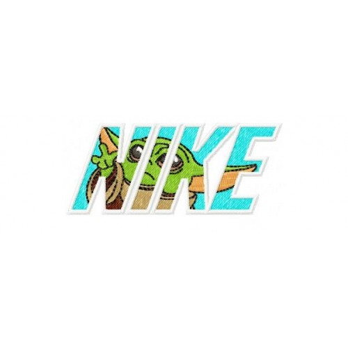 Файл вышивки Nike yoda