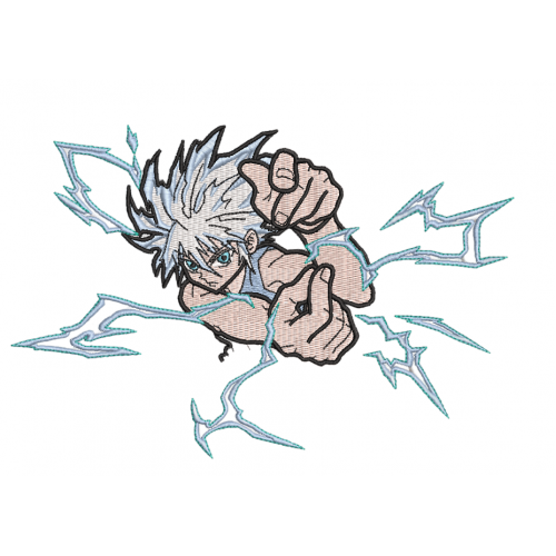 Файл вышивки Killua из аниме Hunter x Hunter