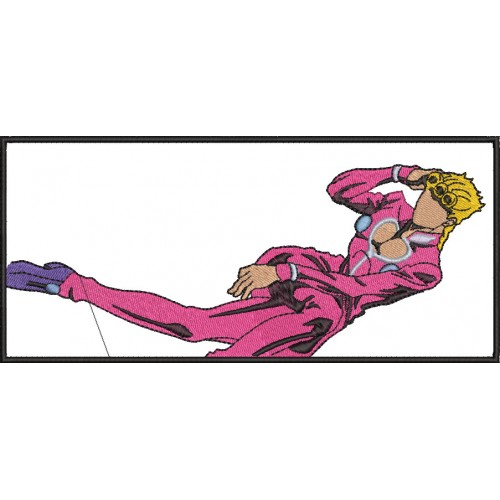 Файл вышивки Giorno Giovanna из JoJo's Bizarre