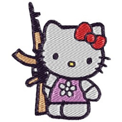 Файл вышивки Hello Kitti ak