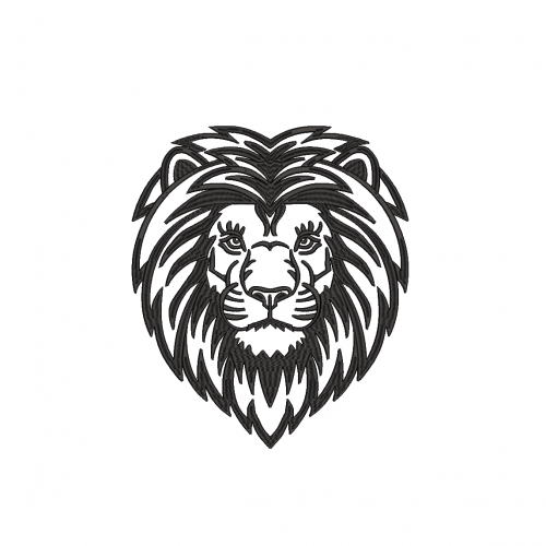 Файл вышивки Голова льва / Lion / L3