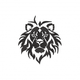 Голова льва / Lion / L4
