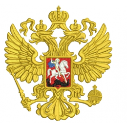 Герб России 15х15