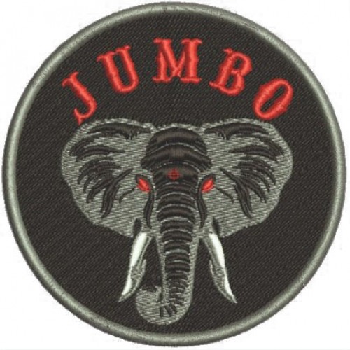 Файл вышивки Джамбо Слон Jumbo 