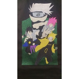 Файл вышивки Naruto, Sasuke, Kakashi, Sakura