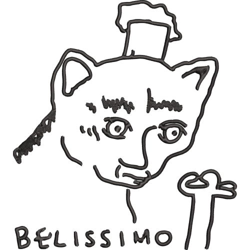 Файл вышивки Belissimo кот
