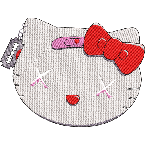 Файл вышивки Hello Kitty dead