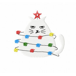 новогодний кот /новый год