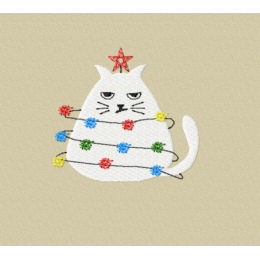 новогодний кот /новый год