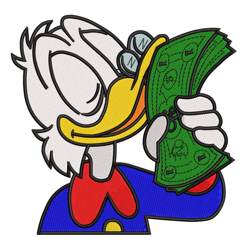 Файл вышивки Дональд Дак Donald Duck