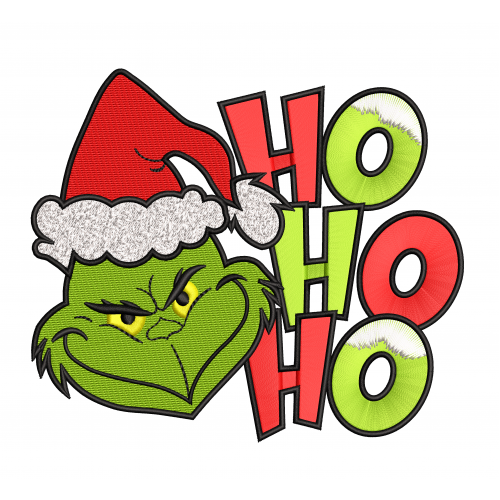Файл вышивки Хитрый Гринч