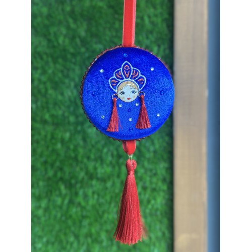 Файл вышивки Набор для игрушки (кокошник и снежинка)