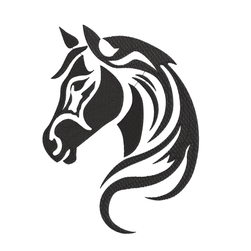 Файл вышивки Лошадь бюст