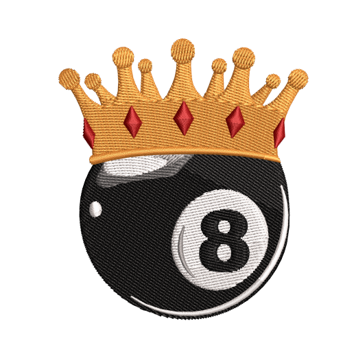 Файл вышивки Шар для боулинга №8