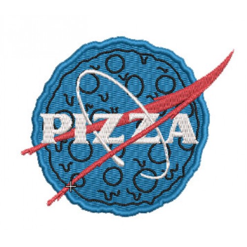 Файл вышивки PIZZA (NASA)