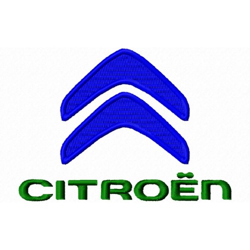 Файл вышивки Логотип Ситроен автомобильный