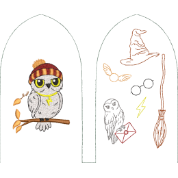 Варежки Гарри Поттер