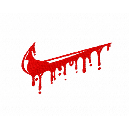 Файл вышивки Nike поплыл