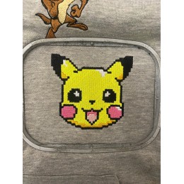 Файл вышивки Pikachu pixel