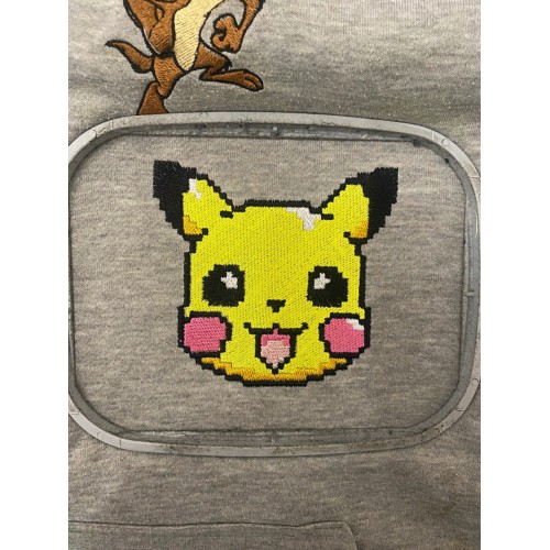 Файл вышивки Pikachu pixel