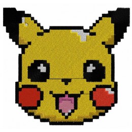 Файл вышивки Pikachu pixel