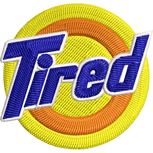 Файл вышивки tired