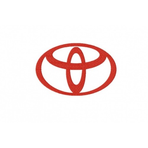 Файл вышивки логотип toyota