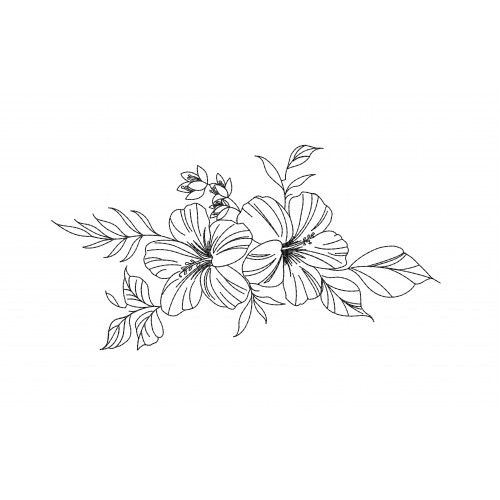 Файл вышивки Цветы / 8 марта / восьмое марта / праздник 