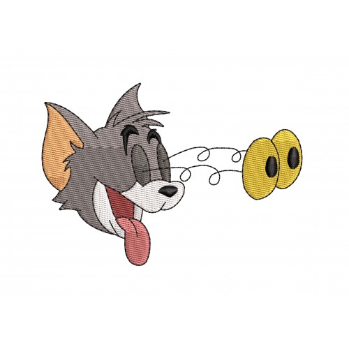 Файл вышивки Том / Том и Джерри / Парные дизайны