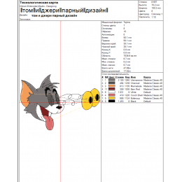 Том / Том и Джерри / Парные дизайны