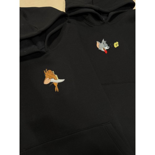 Файл вышивки Джерри / Том и Джерри / Парные дизайны