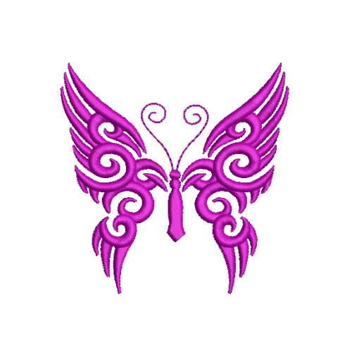 Файл вышивки Бабочка тату