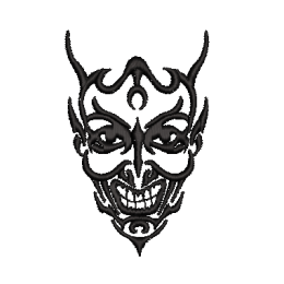 Файл вышивки Демон тату