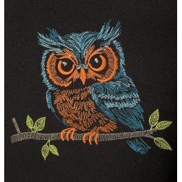Файл вышивки Сова на ветке_01
