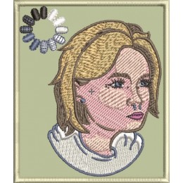 Задумчивая девушка