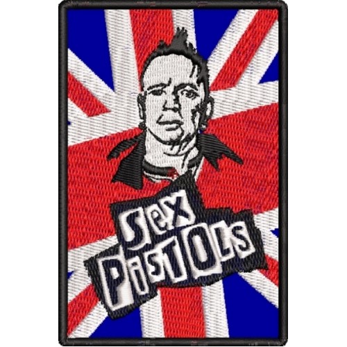 Файл вышивки Sex Pistols, строители панк-рока