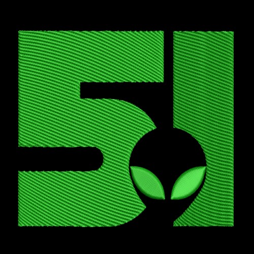 Файл вышивки зона 51 